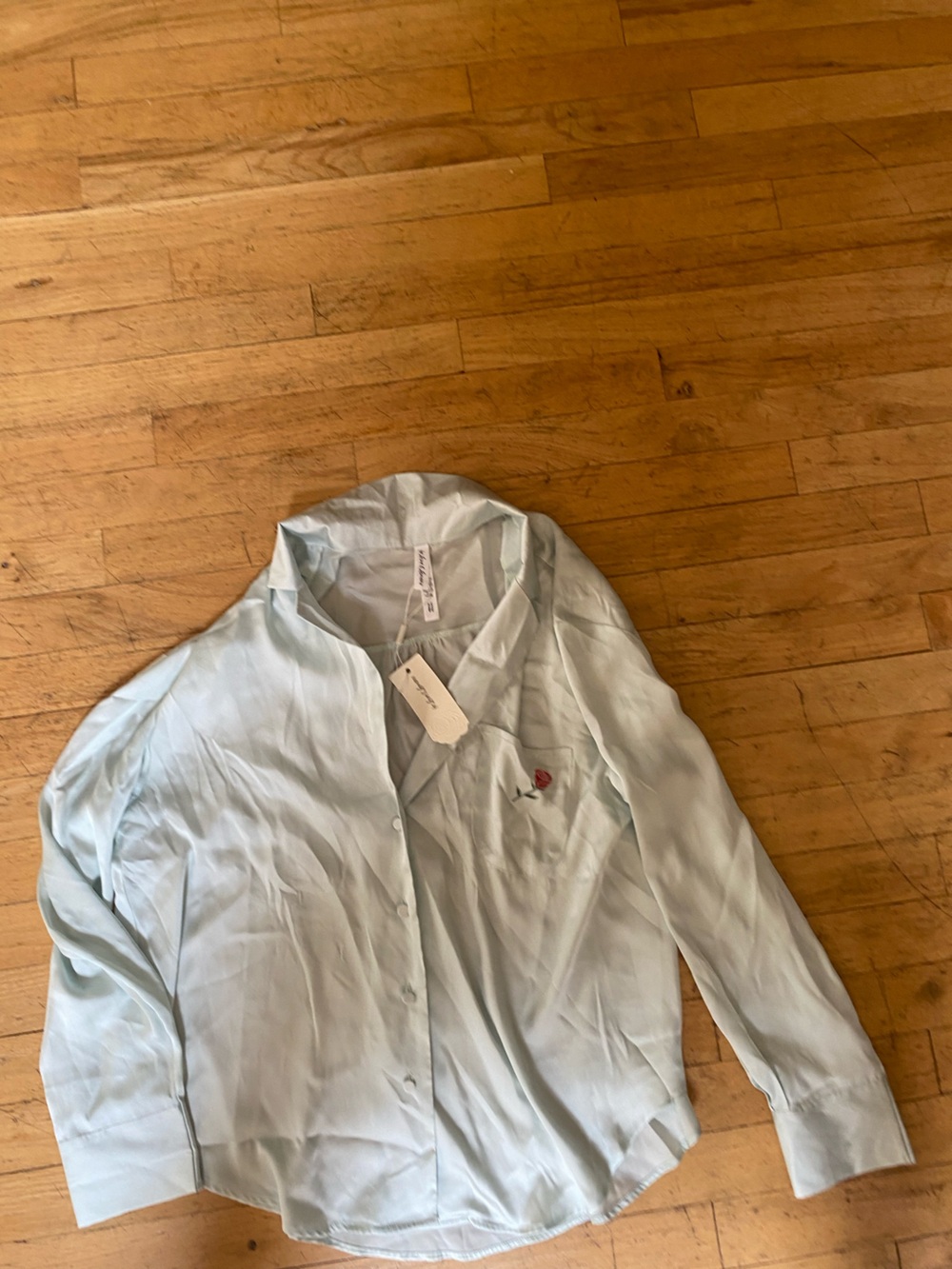 For love & lemons night shirt. Pretty. Mint green. Size small. NWT!!